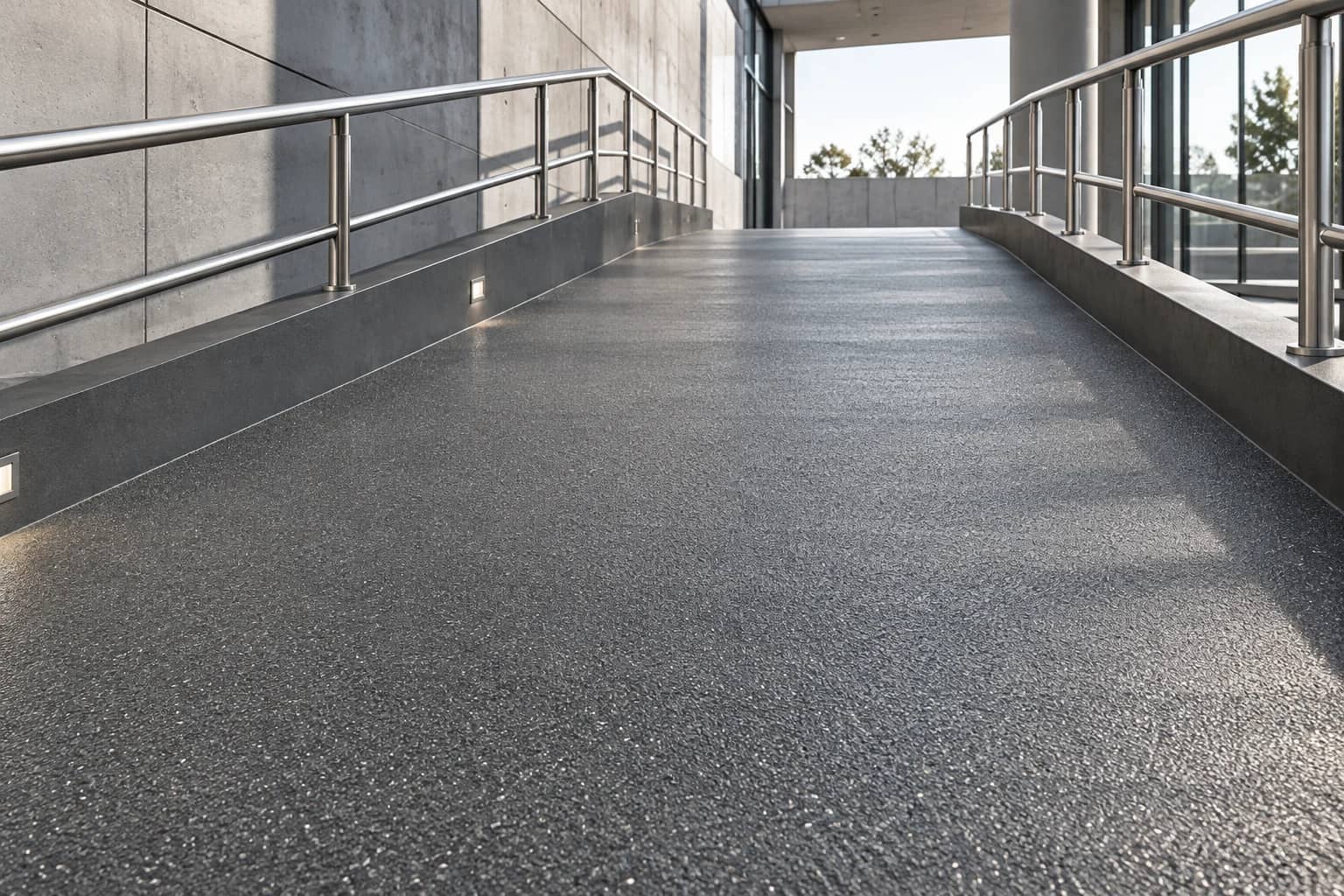 Antislip, Industrial coating